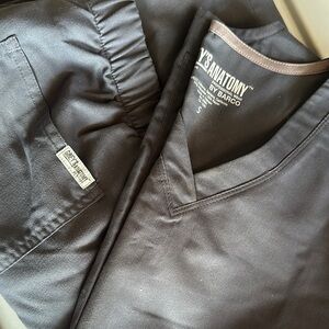 Womens Grey's Anatomy Scrub Set
